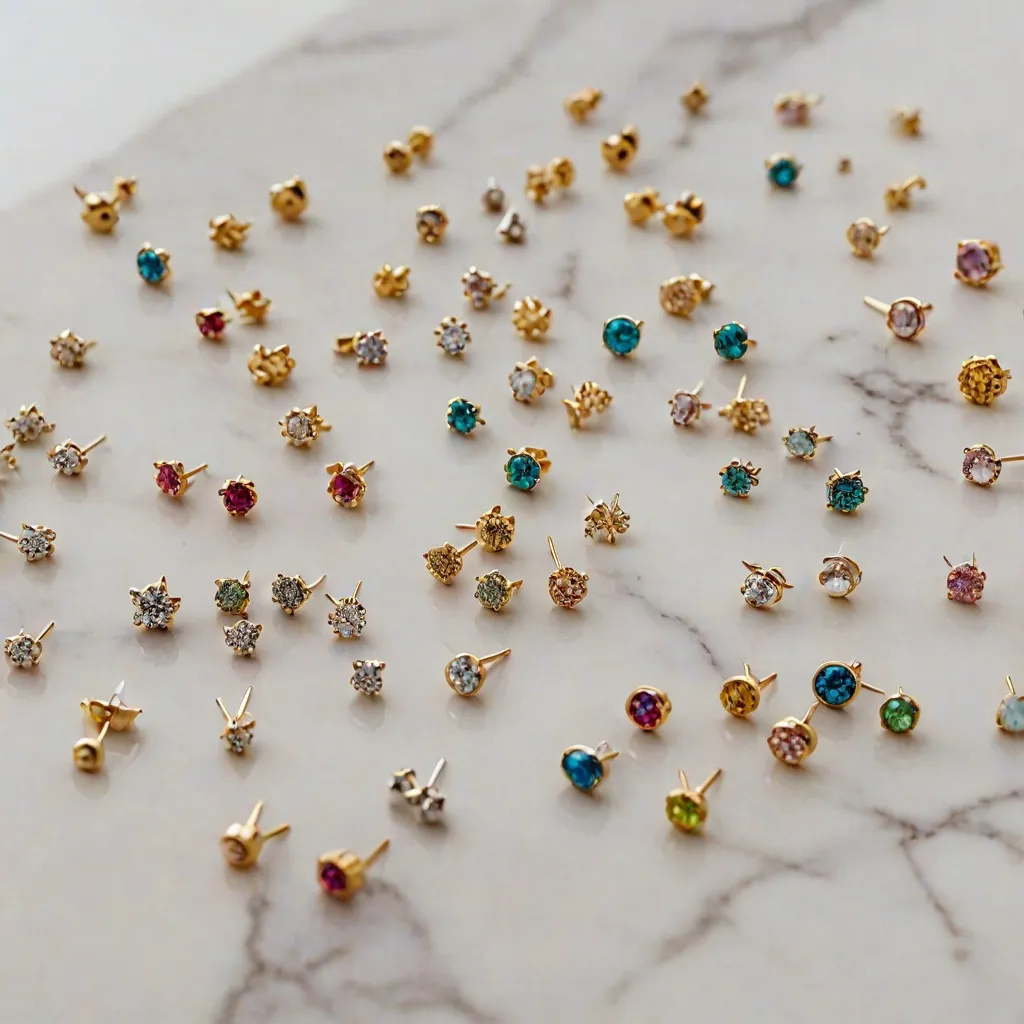 Jakie kolczyki po przekłuciu uszu wybrać?