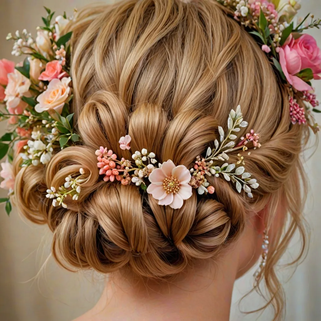 Fryzury z ozdobami na wesele – kwiaty, opaski, korony