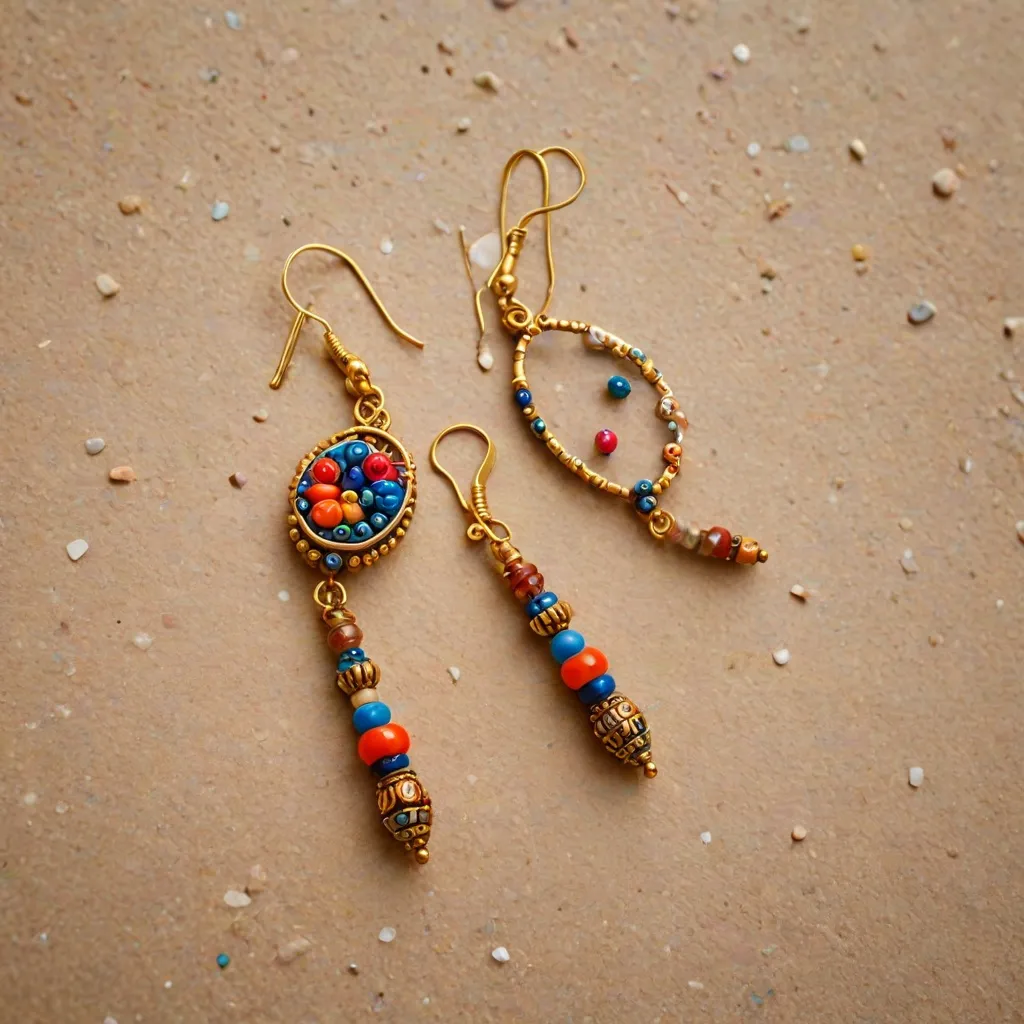 Jak zrobić kolczyki z koralików?