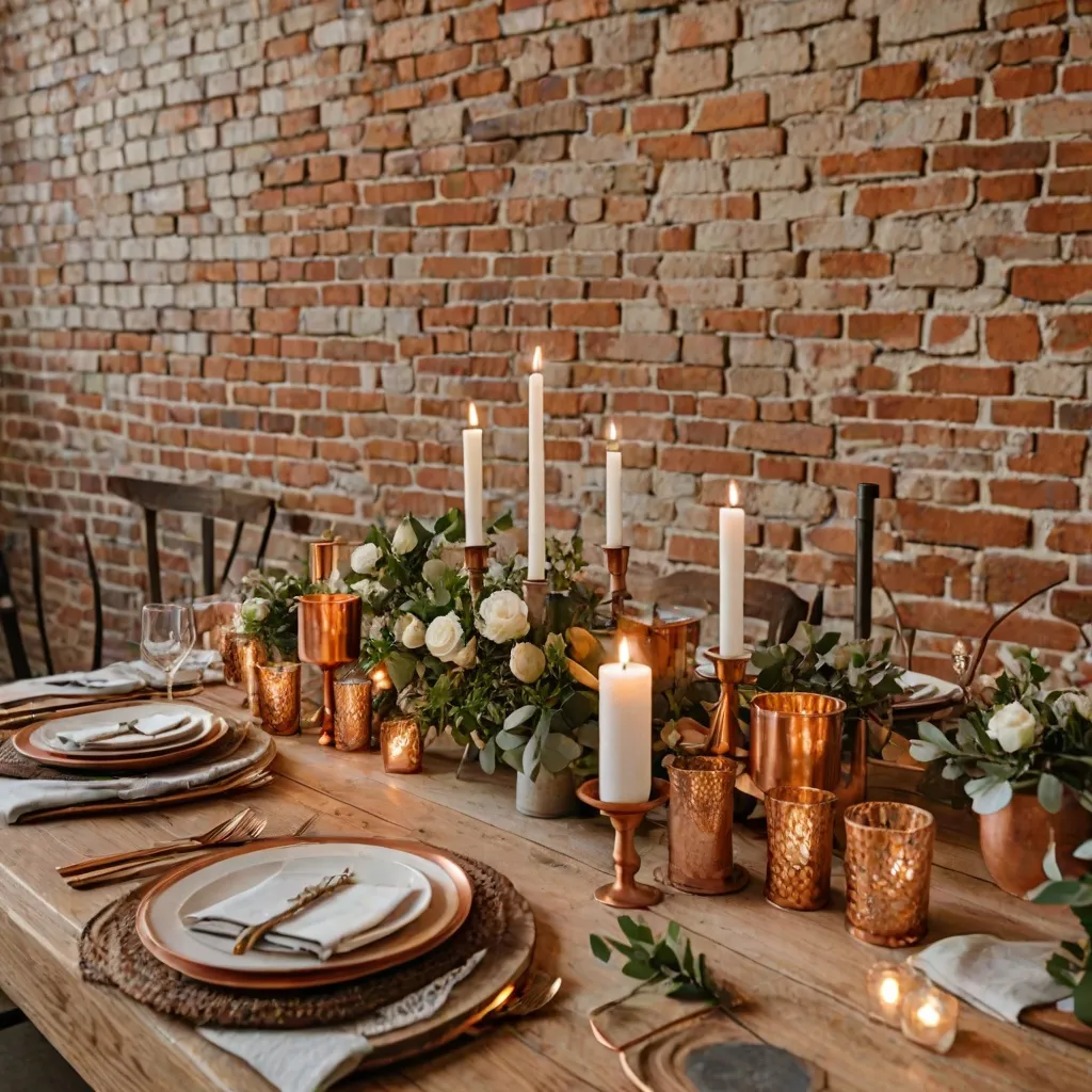 Wesele w stylu industrialnym – dekoracje i inspiracje