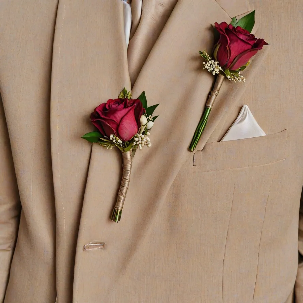 Pan młody - gdzie butonierka?