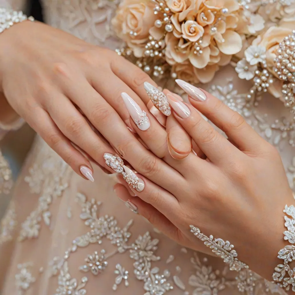 Paznokcie na wesele – modne kolory i stylizacje